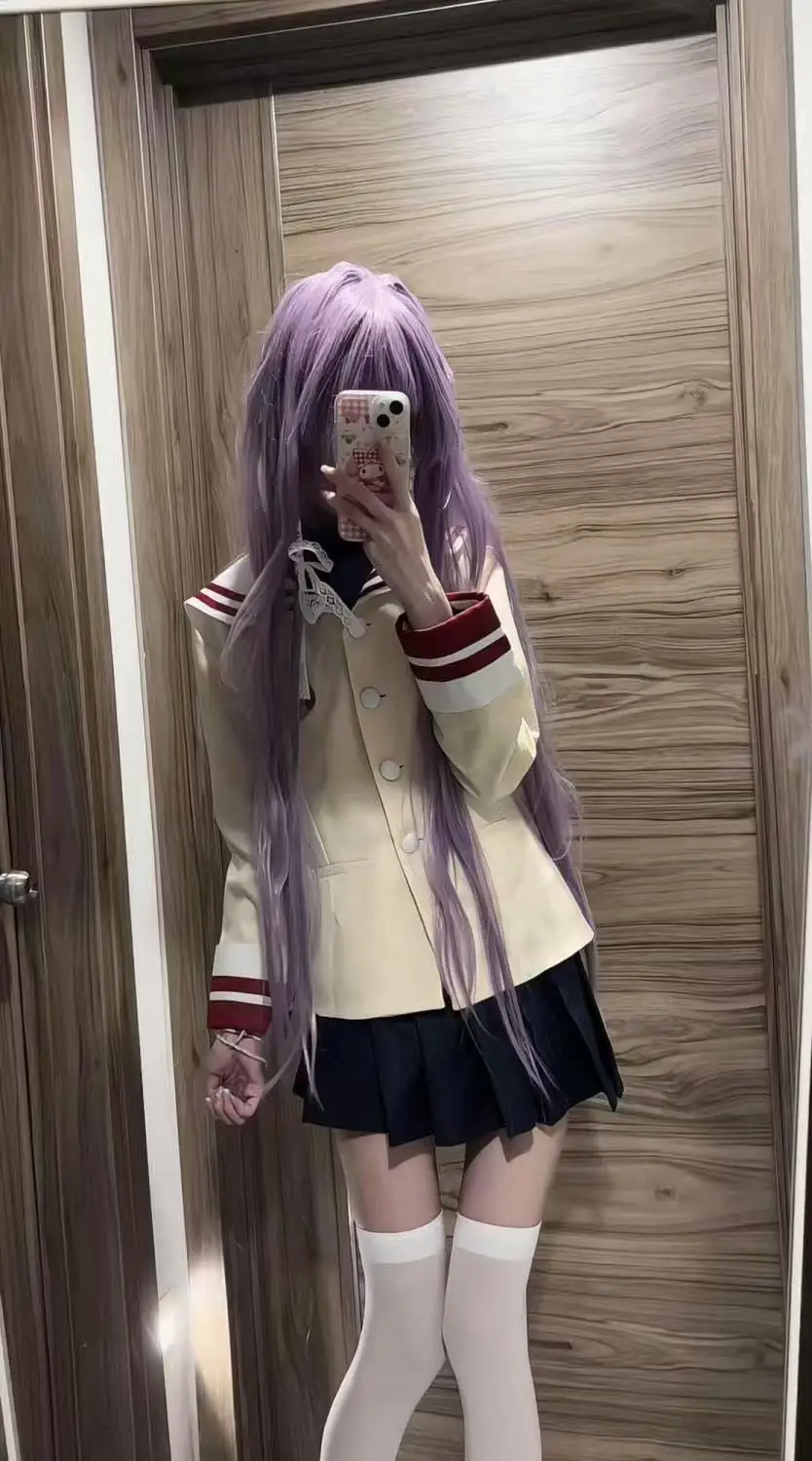 Disfraz de cosplay Kouhoku uniforme de escuela secundaria traje de anime adecuado para Halloween y Navidad