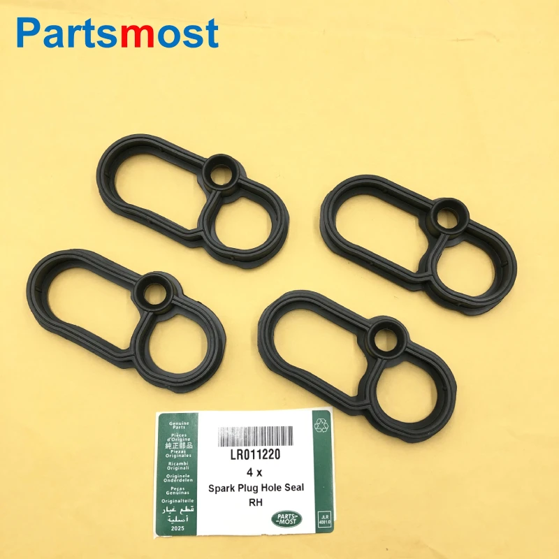 LR010789 LR010882 VALVE COVER GASKET LR014345 LR011220 SPARK PLUG HOLE SEAL FOR 5.0L PETROL RANGE ROVER SPORT LR4 VELAR DEFENDER