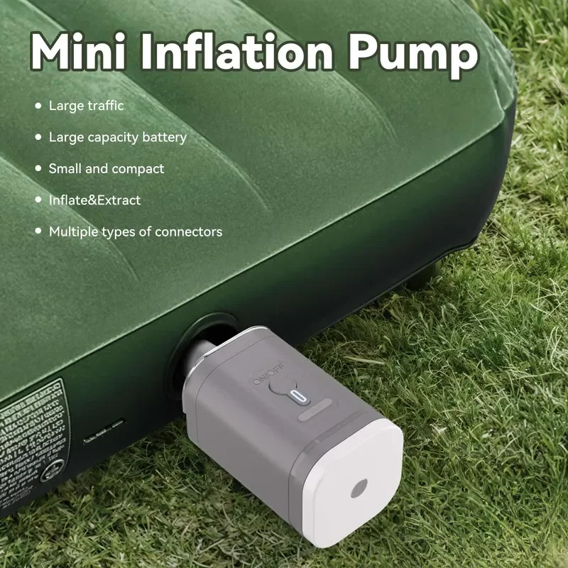 Hot Sale Mini Portable Air USB Rechargeable Battery Powered Compact Vacuum Unit for Quick Inflation and Deflation