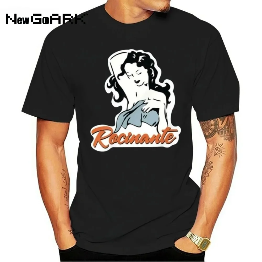 Men S-4Xl Us Supplier Trend High Quality Casual Printing Tee Shirt Black The Expanse Rocinante Logo T