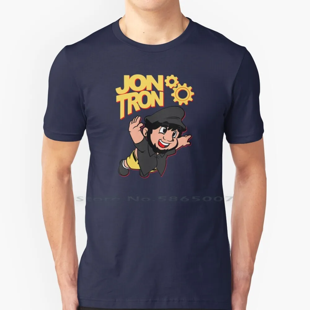 Jontron 100% Cotton T Shirt Jontron Gane Grumps Aron Hanson Daniel Sexbang Ross Danny Steam Train Wolfjob 06 Tee Short Sleeve