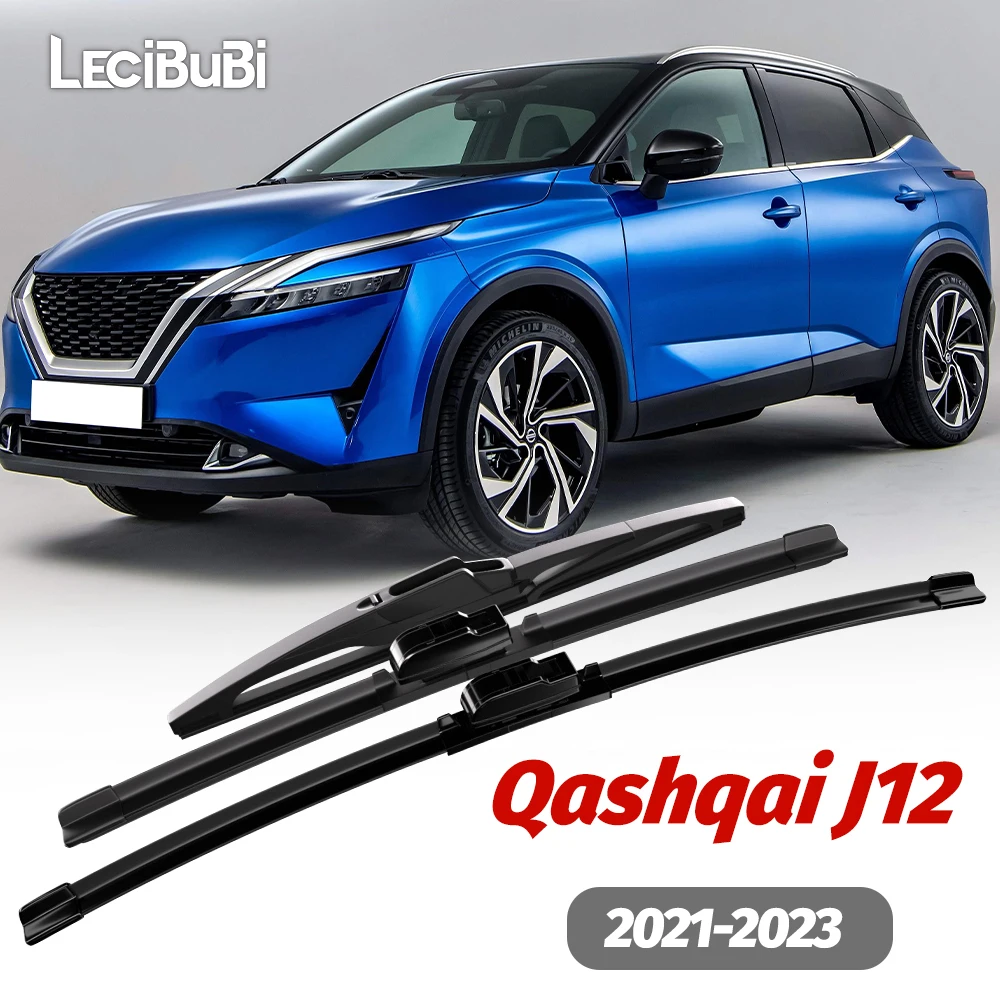

1set Front & Rear Windshield Wiper Blades Windscreen Wipers For Nissan Qashqai J12 2021-2023 2022 Accessories