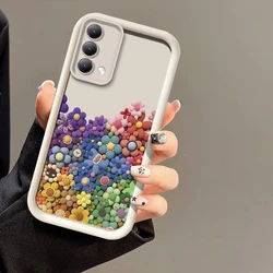 INS Cute Daisies Flowers Case For Google Pixel 7 8 9 Pro XL 7A 8A Shockproof Camera Lens Protection Silicone Soft Phone Cover