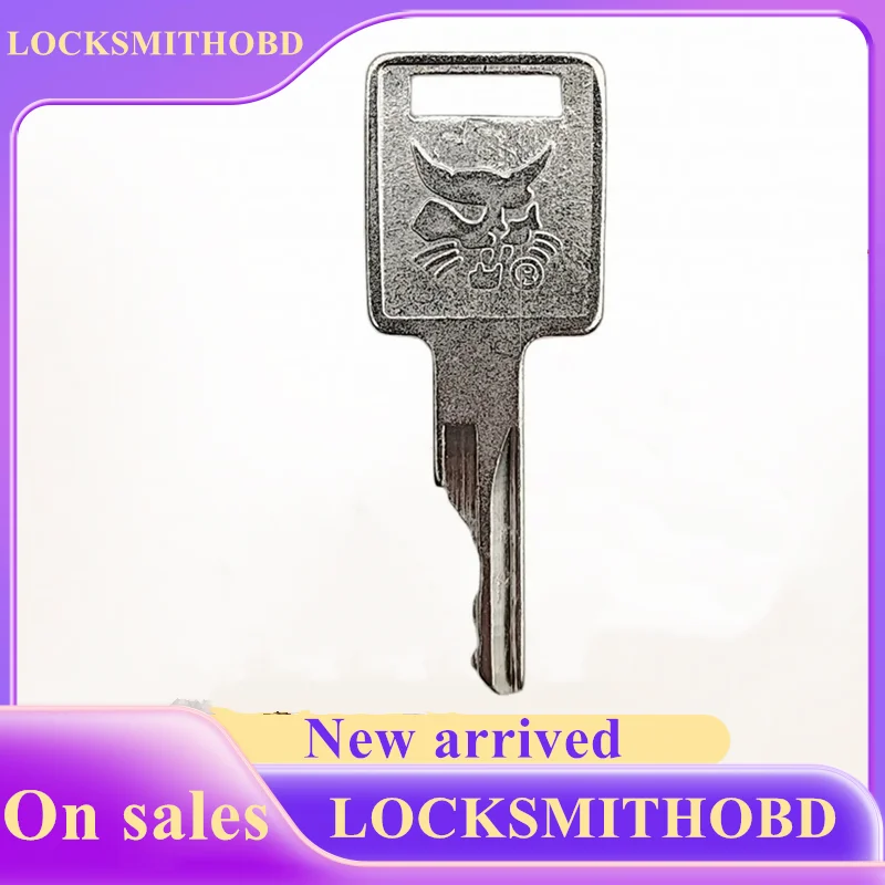 

1PCS Bobcat key applicable to S550 s185 skid steer loader sweeper key s331 S160 excavator