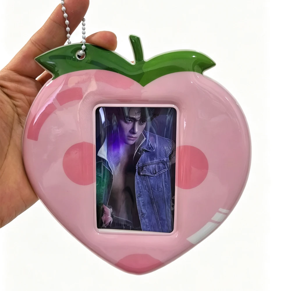 Ins-Style Kpop Star Karten-Schutzhülle Schlüsselanhänger Anhänger 3 Zoll Idol Fotokartenhalter Buskarten-Etui – Detail 6