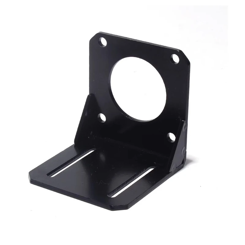 

80STM02430 80ST Series L Type Mounting Servo Motor Bracket Holder fitted Black Alloy Steel for AC 80ST servo