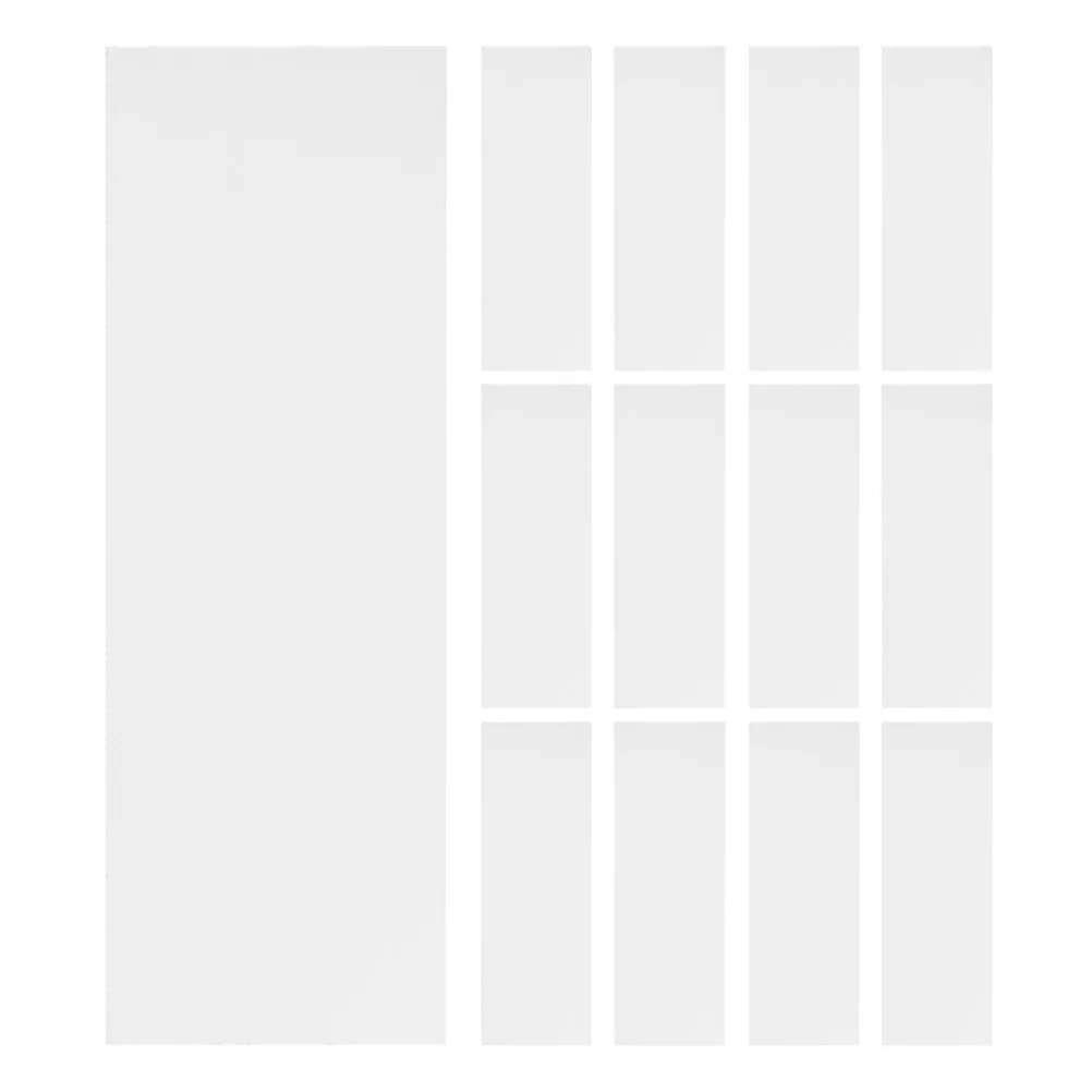

50Pcs Laboratory Glass Slides Microscope Slides for Education Medicine Research Chemistry Engineering Smooth Edge Safety