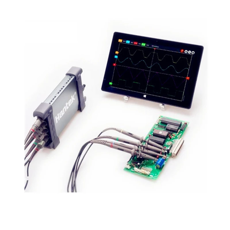 Hantek 6074BE (Kit I) Standard Equipped Over 80 Types Of Automotive Measurement Function USB2.0 4 Isolated Channels Oscilloscope