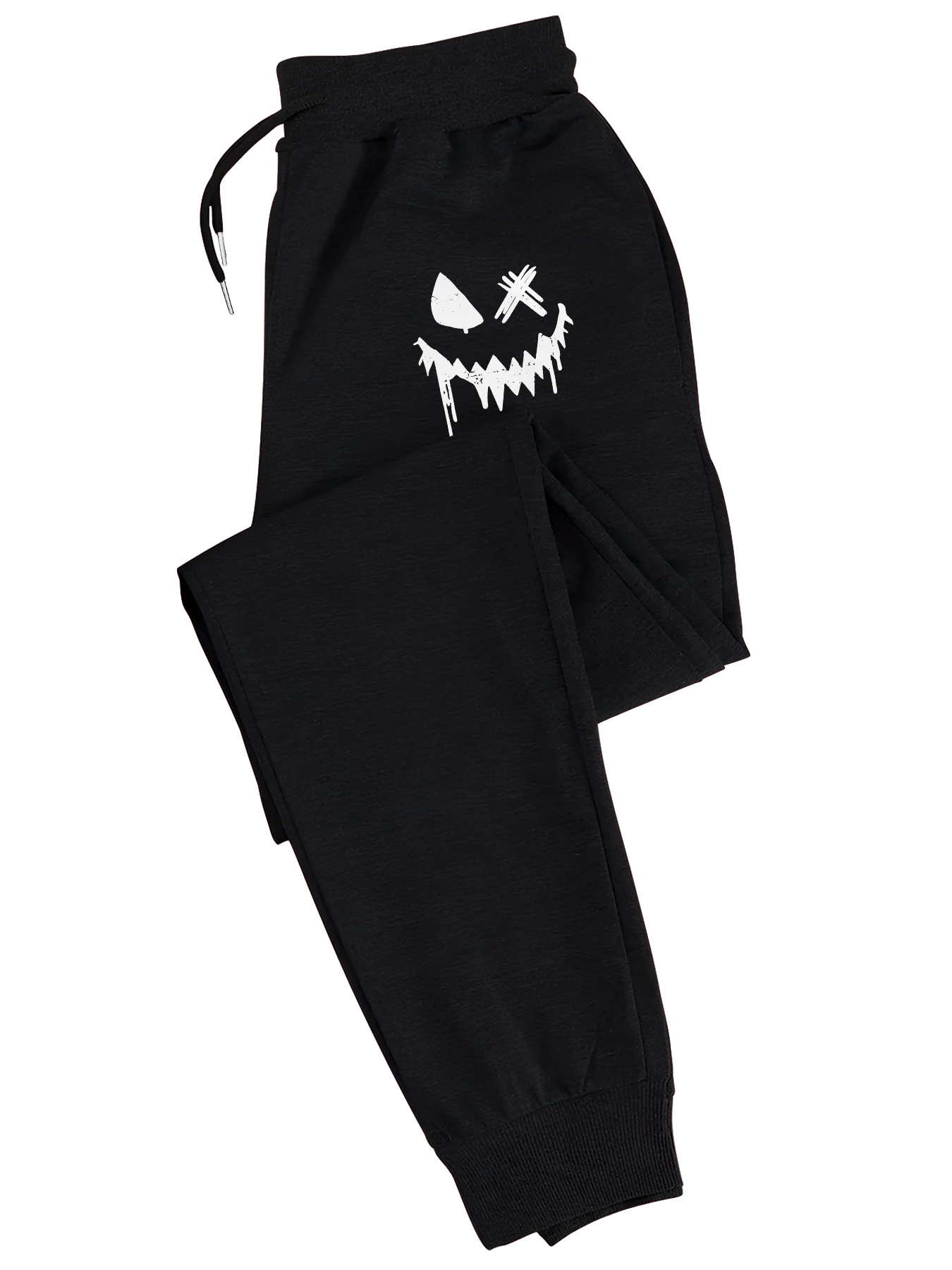 

2025 мужские повседневные спортивные штаны с готическим принтом для бега, многофункциональные брюки для пар, модные брюки в стиле хип-хоп, удобные спортивные брюки