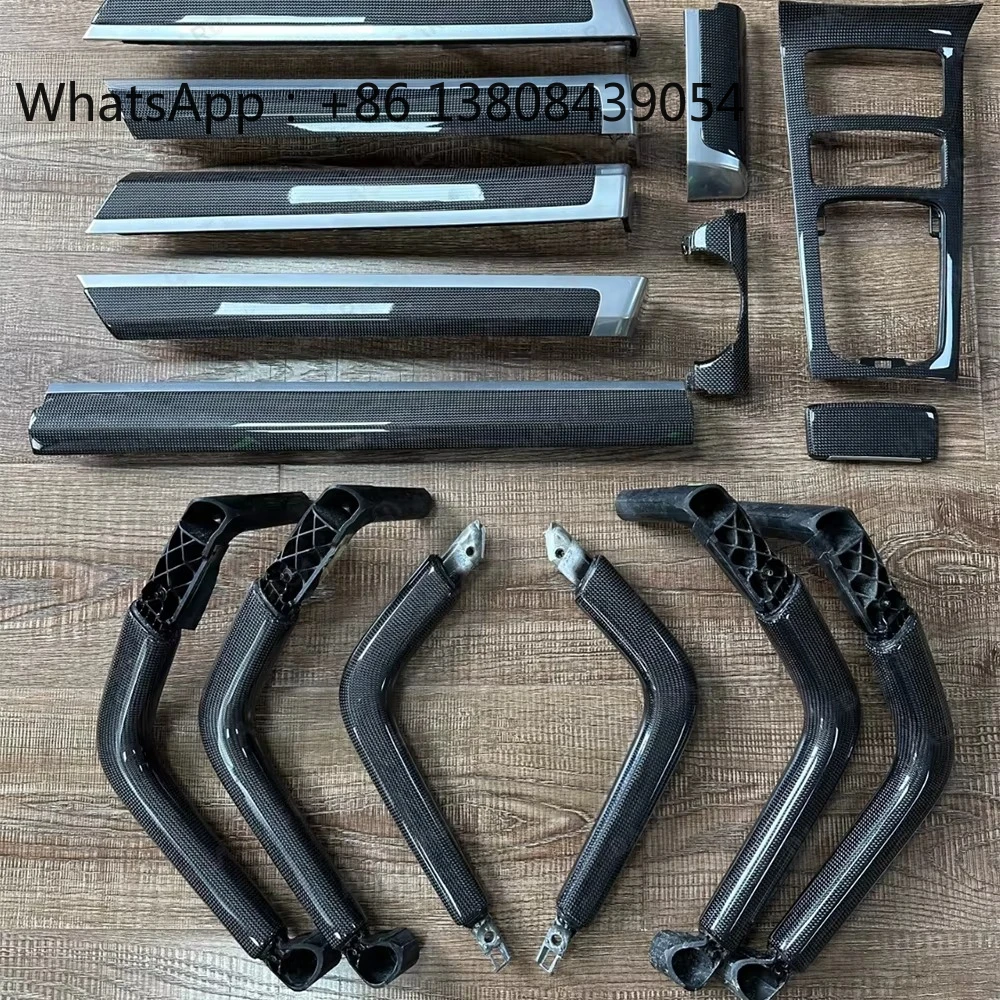 For Porsche Macan Cayenne 958 2013-2017 Car Carbon Fiber Body Kits Replacement Interior Trim Decoration Parts