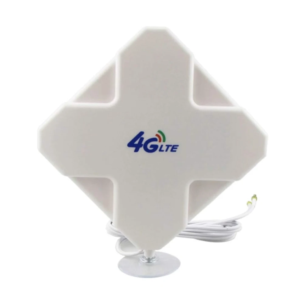 High Gain TS9 3G 4G LTE Outdoor Antenna-35dBi Directional Wide Band MIMO Antenna 700-2700MHz 2 Meters RG174 Panel Antenna