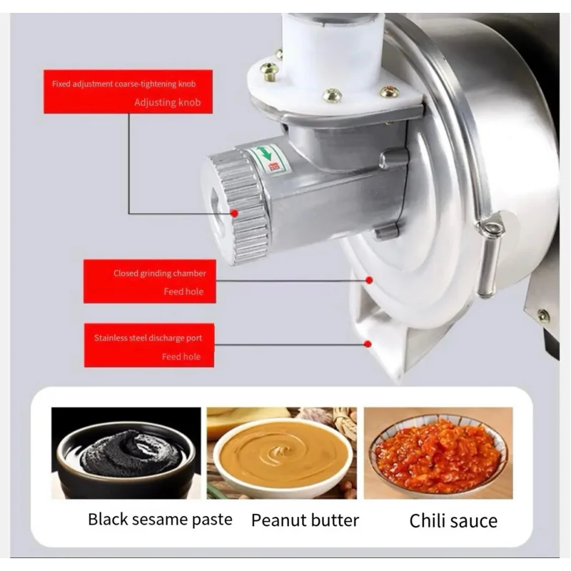 

Automatic Commercial Powder Machine-Peanut/Sesame/Bean 3-In-1 40Kg/H Capacity Motor-Driven