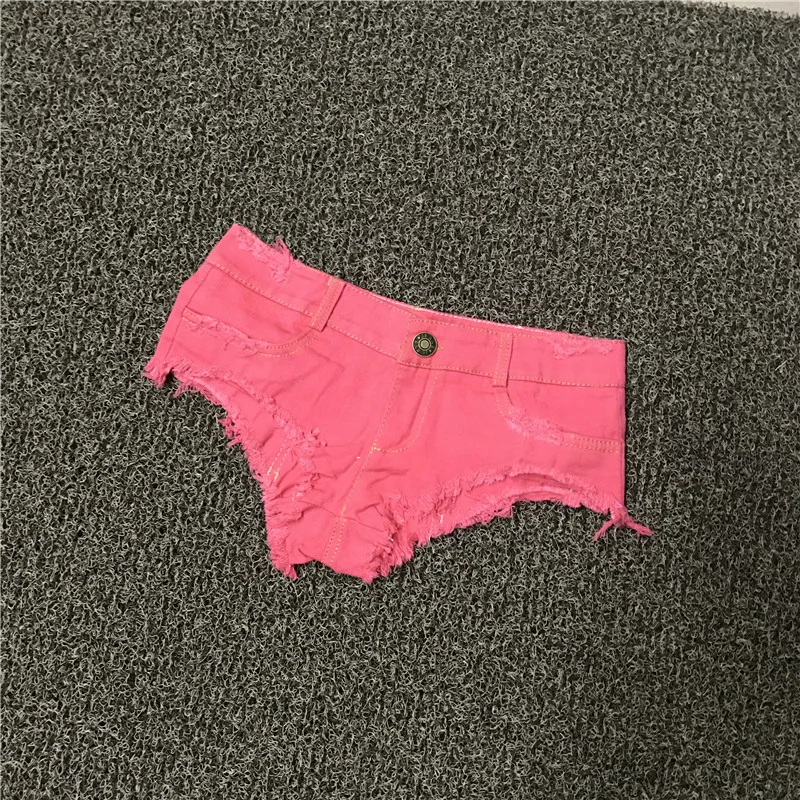 Sexy Women Tassel Low Rise Waist Hot Short Sexy Denim Booty Sexy Jeans Shorts Vintage Cute Micro Mini Short Club Wear Fashion