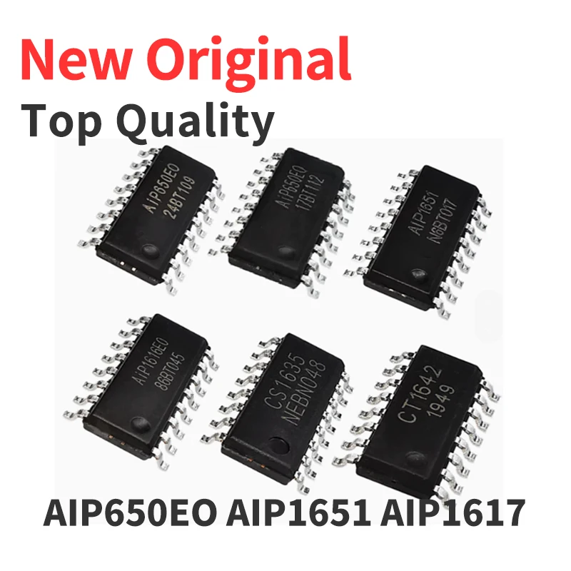 10 Pieces AIP650EO AIP1651 AIP1617 CS1635 AP1616 CT1642 TM1650 SOP-16 New Original