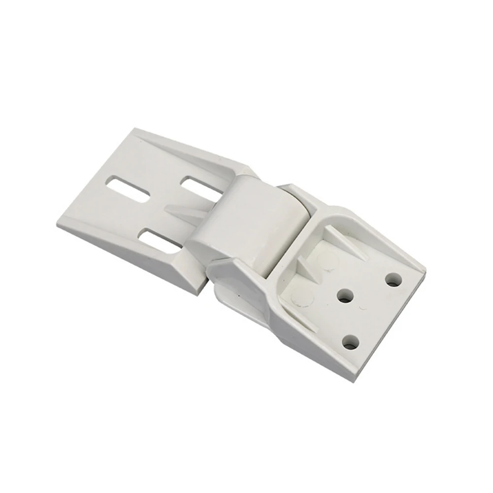 2PC Plastic Hinge for Haier Freezer with 3 Pre Drilled Holes for Easy Installation and Enhanced Door Functionality