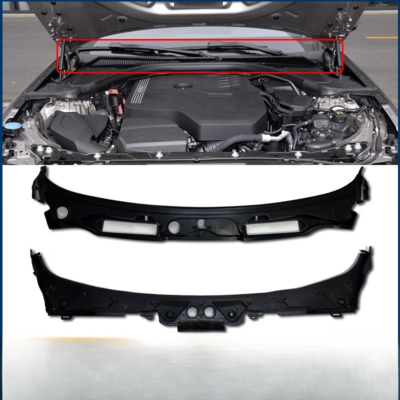 

Подходит для BMW 3 серии F30, передняя шестерня F35, стеклоочиститель 320, направляющая пластина 325, направляющая для воды 328, пластина для сбора дождя 330i