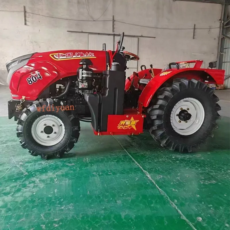 Buatan Tiongkok: agricolas 4wd petani tractores pertanian kompak traktor agrikultural pertanian kecil 4x4 tra pertanian mini