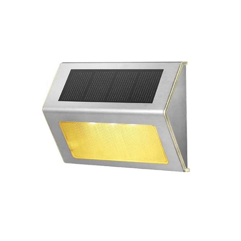 

1 PCS Outdoor Solar Deck Lights Solar Step Lights IP65 Waterproof Solar Outdoor LED Lights Perimeter Wall Lights