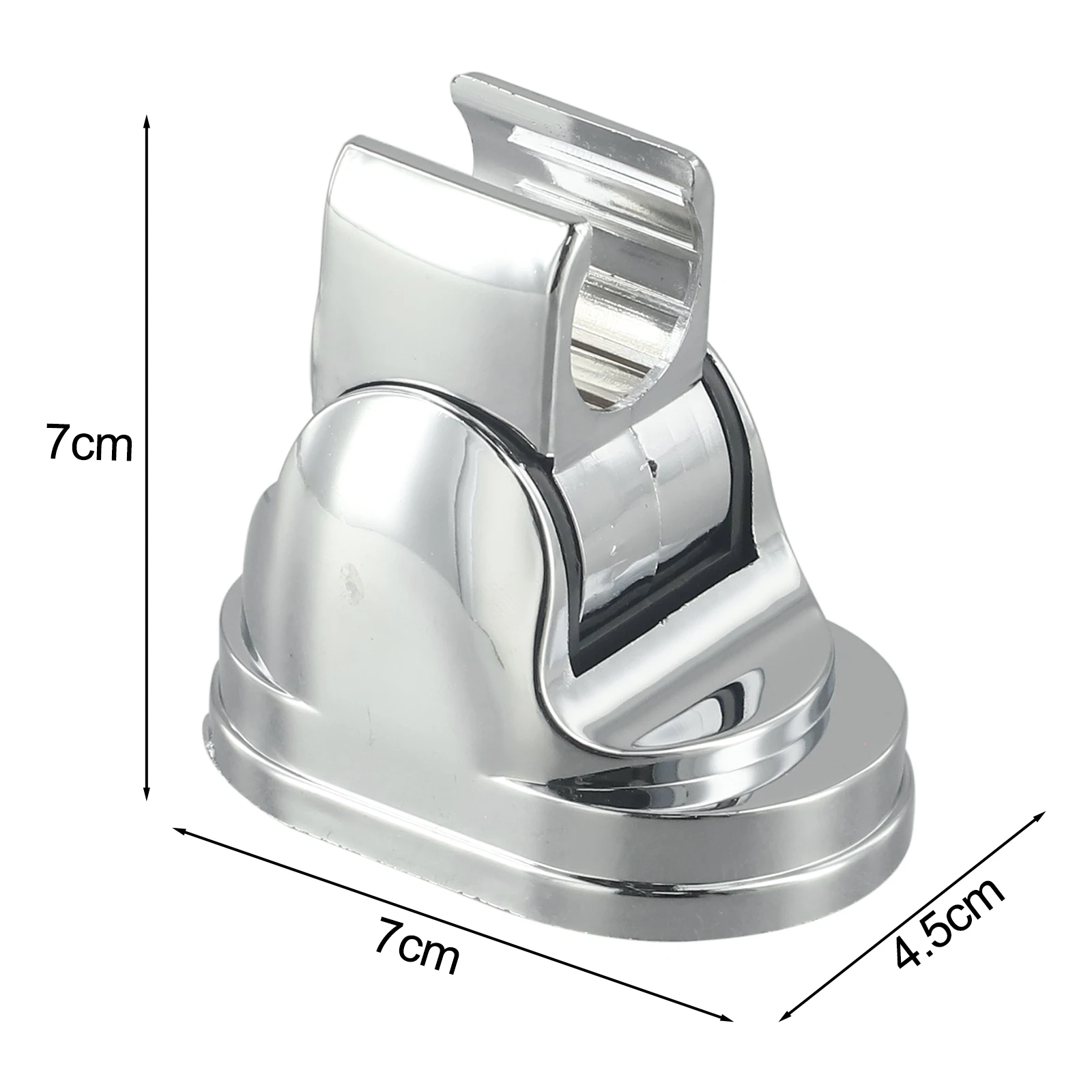 Installation Hole Distance 5 Cm Shower Head Bracket Shower Bracket Erosion Resistant Stable Base Long Lifespan