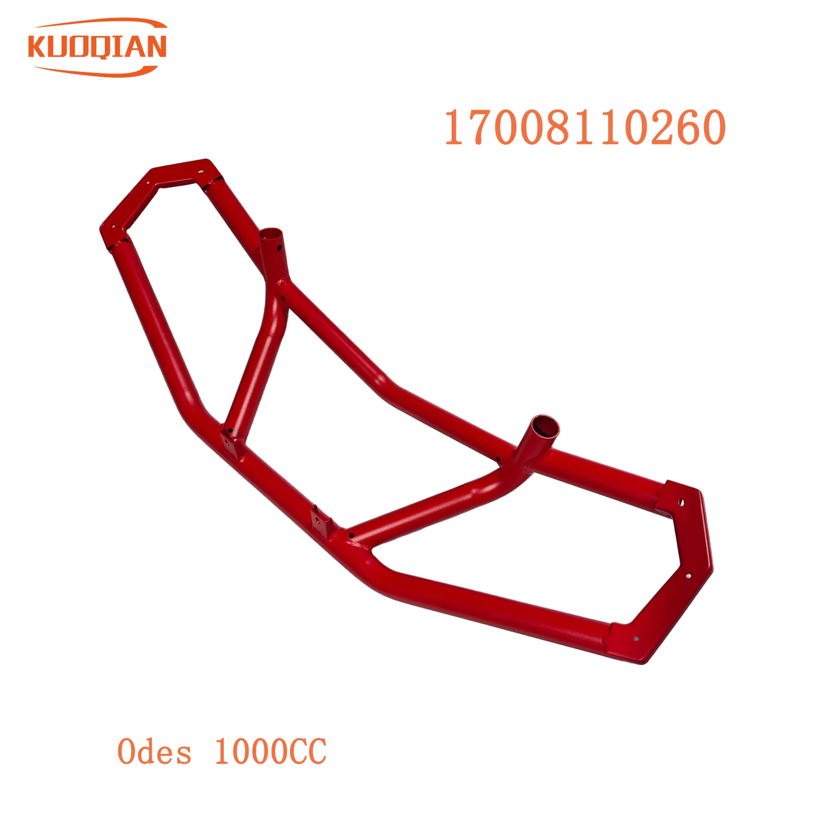 

Original Red front bumper 17008110260 For Odes 1000 Mud Pro