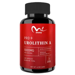 Urolithin A Capsules -1000 mg, 60 capsules for advanced cellular health and vitality, healthy aging, 60000 mg ultrafine powder