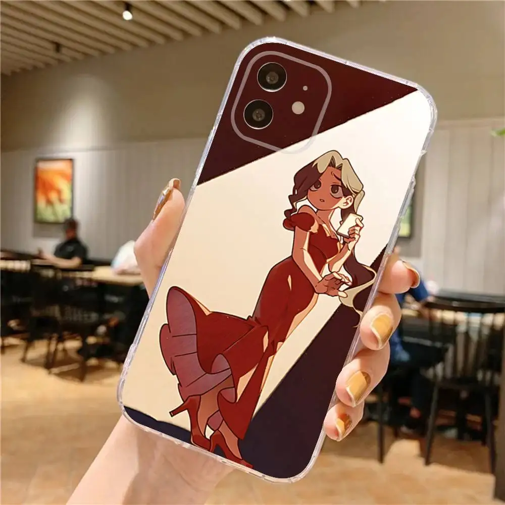 حافظة هاتف I Love Amy BIBI لهاتف iPhone 17,16,15,14,13,12,11 Pro,Max,Plus,X,XS,XR,SE4,E غطاء ناعم شفاف صغير