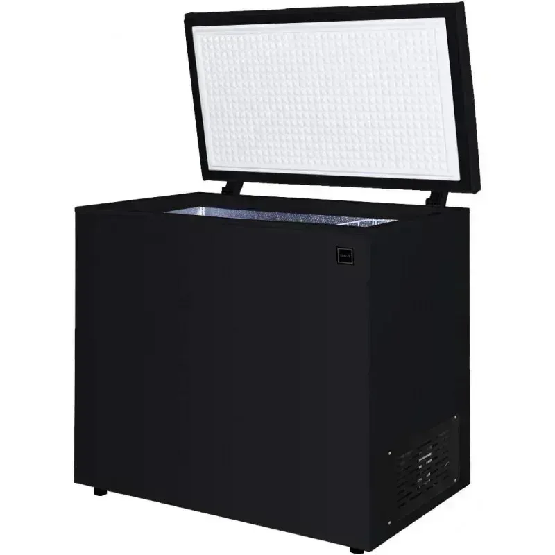 PMD4-RCA FRF500-أسود 7.0 مكعب. قدم فريزر الصدر، أسود،