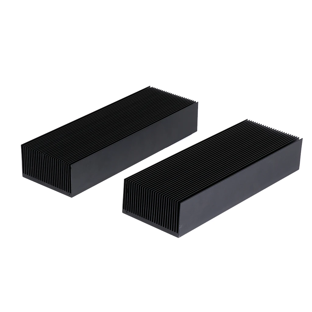 반도체 69x37x200MM용 알루미늄 방열판 방열판 모듈 쿨러 2개