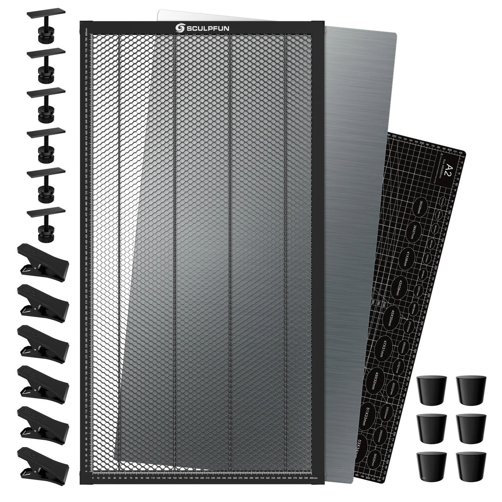 SCULPFUN H3 400x800mm Laser Cutting Honeycomb Panel Workbench Suitable for Diode CO2 Laser Engraving Machine for Carving