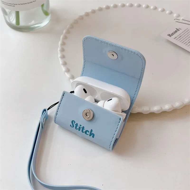 حافظة من الجلد الصناعي لهاتف AirPods Pro 2 حافظة لجهاز AirPods Pro2 Pro 2nd Funda لأجهزة AirPod 3 Pro 2022 حافظة لسماعة الرأس Coque