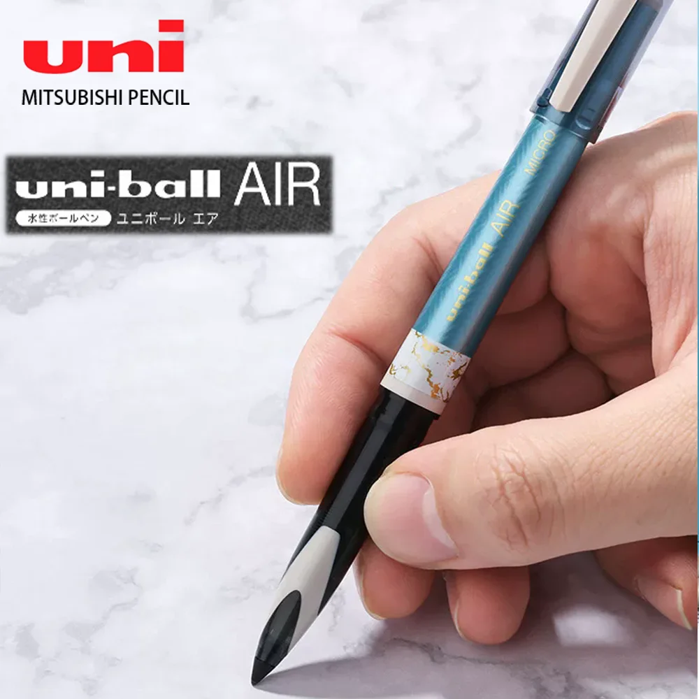 5-個日本-uni-ゲルペン-uba-188-限定ボールエア描画ペン-05-ミリメートルフリーコントロールインク黒ペン書道練習アート文具