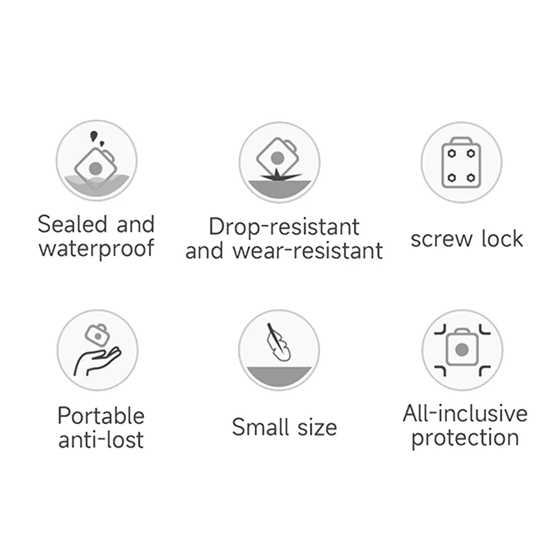Capa protetora de silicone macio para localizador, Anti-Lost, Anti-Scratch Case com chaveiro, Acessórios impermeáveis