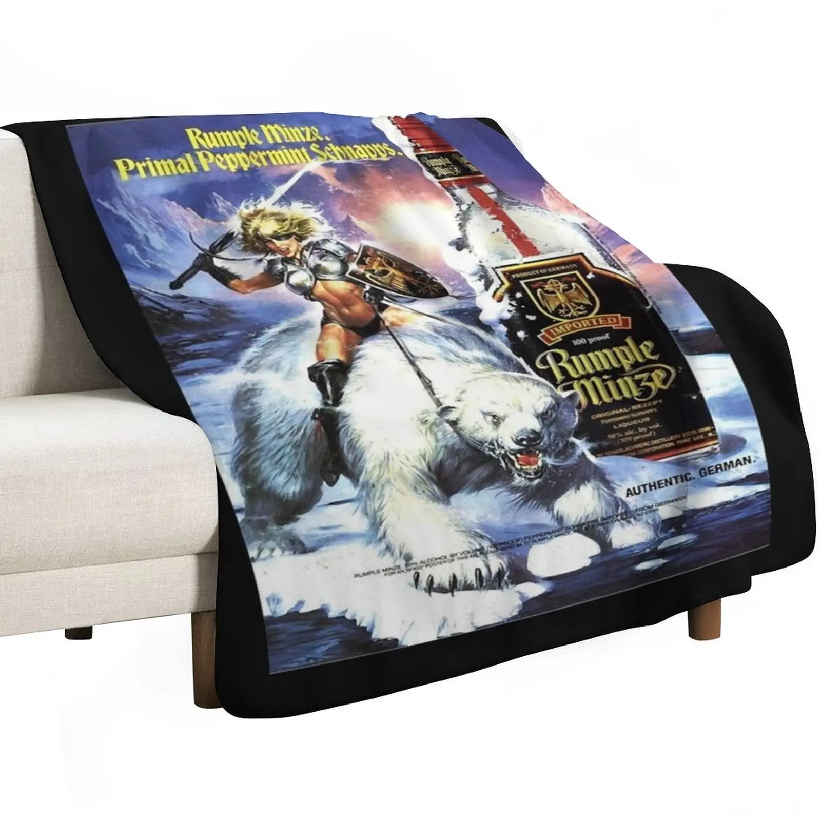 

Rumple Minze Primal Peppermint T shirt Classic Throw Blanket Furrys Plush Blankets For Baby anime Blankets