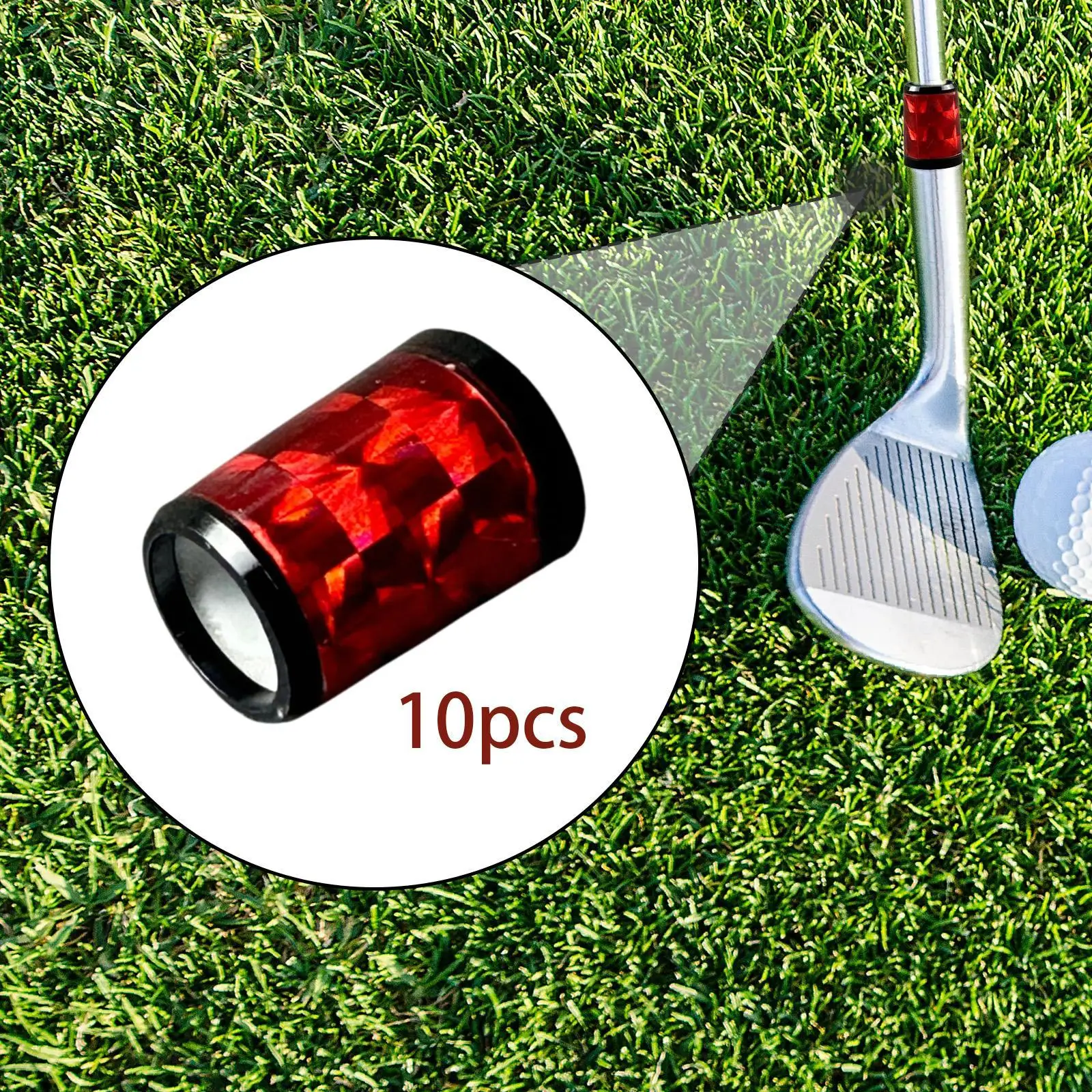 

Golf Shaft Irons Adapter Sleeve Lightweight Ferrule End Caps Cover Parts Protection Club for Golf Supplies Iron Headcovers