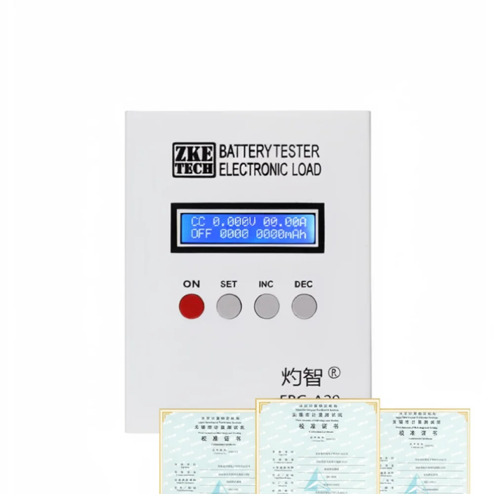 For Zhuozhi EBC A20 Battery Capacity Tester Lead Acid Lithium LiFePO4 Discharge Charge Diagnostic Analysis Device