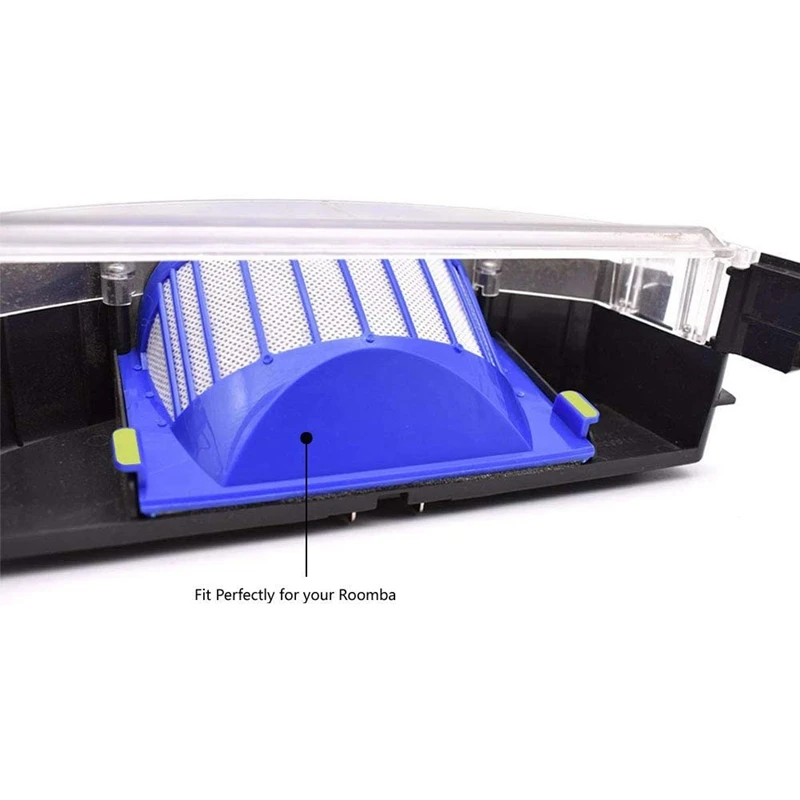 Irobot RoombaのHEPAフィルター交換、掃除機アクセサリー、500、600シリーズ、528、552、564、610、630、650、660、670、