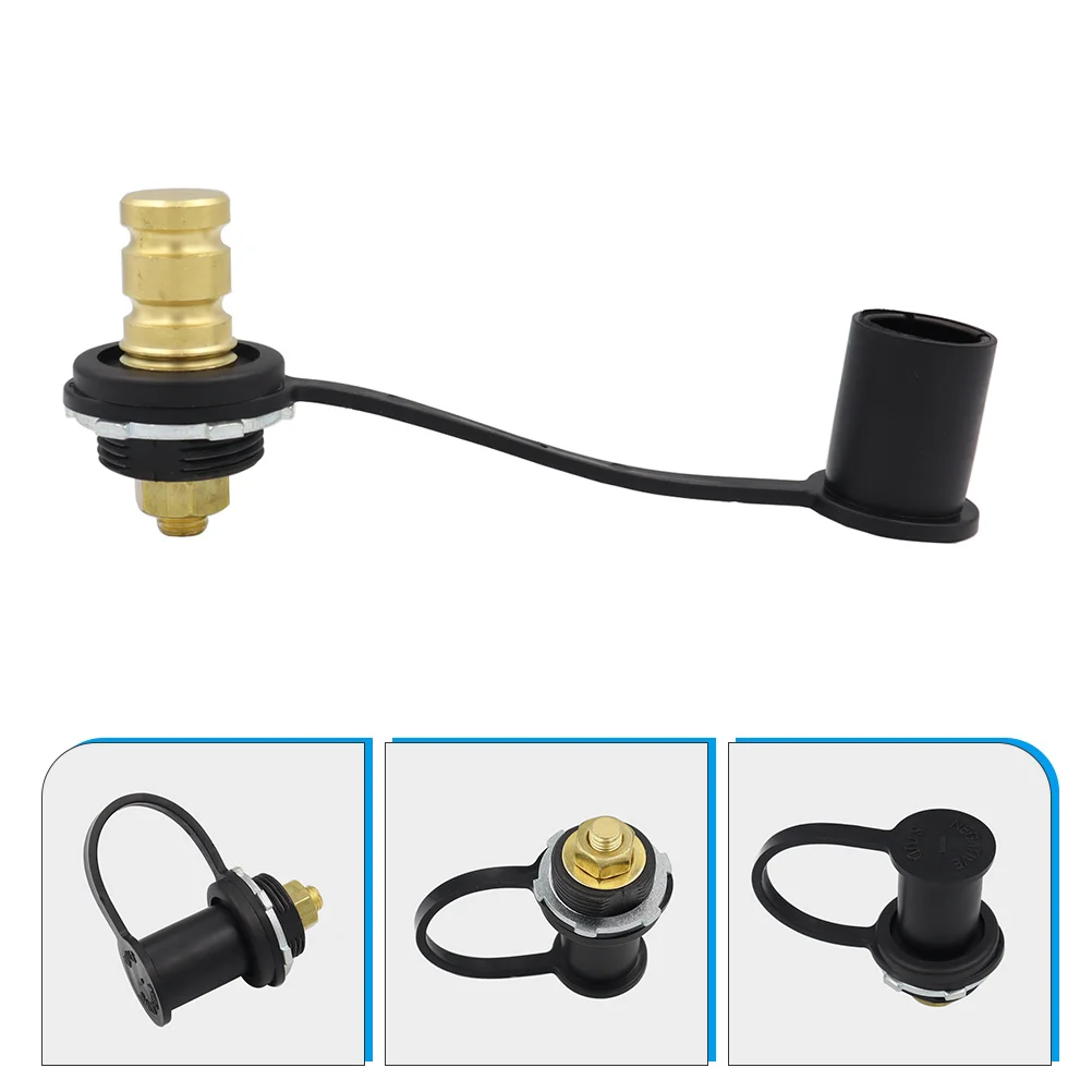 

Marine Column Chargers Top and Side Terminals Brass Electric Post Adapter