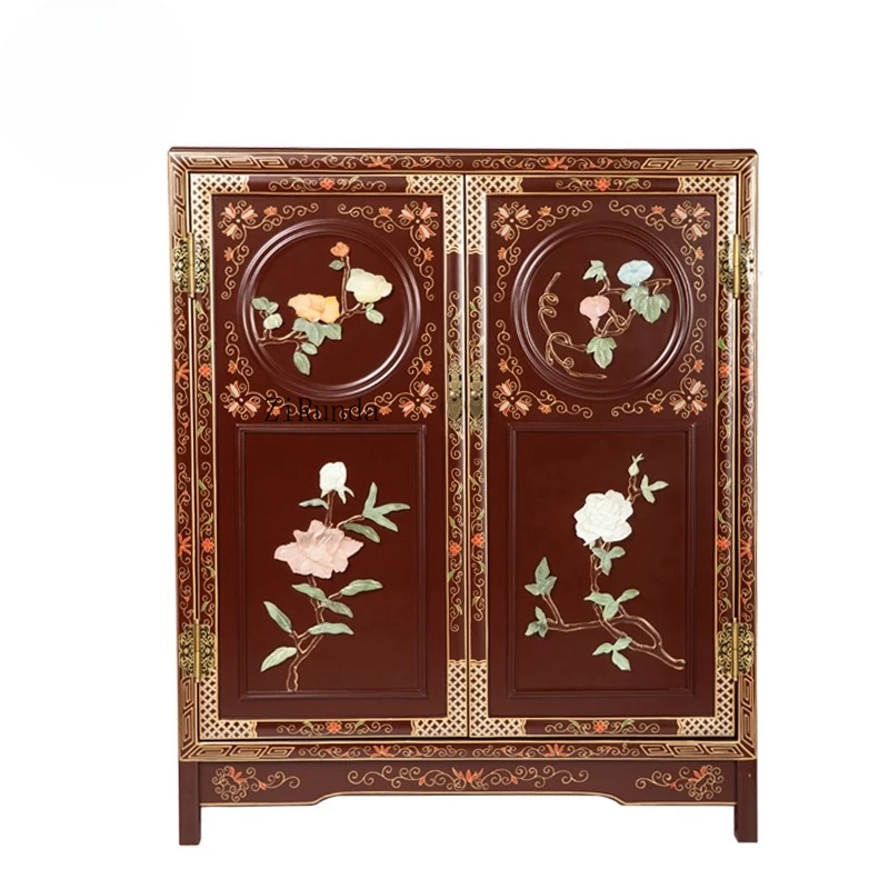 

* Новая китайская традиционная классическая антикварная мебель на заказ, маленькие шкафы из черного красного дерева