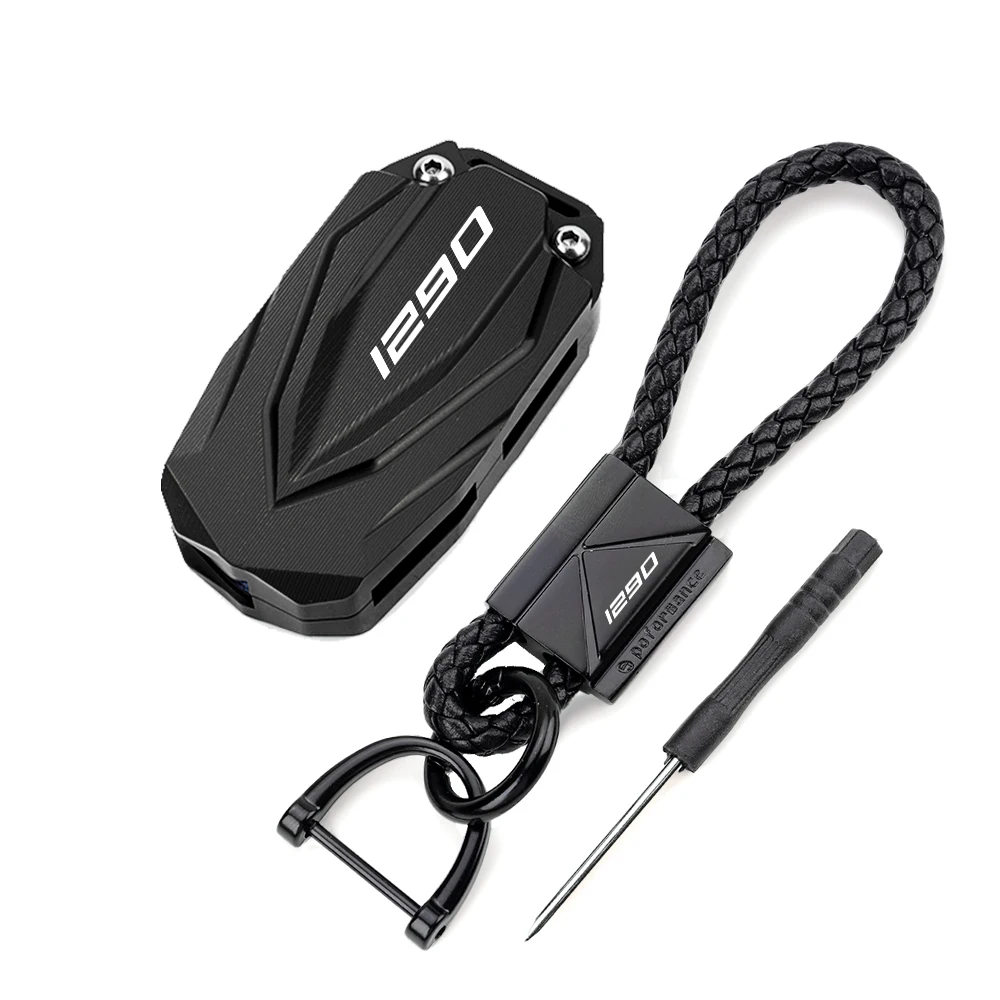 For KTM 1290 SUPER ADVENTURE S R 1290 SUPER DUKE R 1290 SAS 2017-2020 2018 2019 Motorcycle Aluminum Key Case FOB Cover Protector