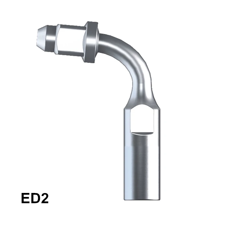 Punta de escarificador Dental ED1 ED2, punta de endodoncia para odontología, compatible con Scaler ultrasónico SATELEC/DTE para herramientas de limpieza de Canal radicular Anterior