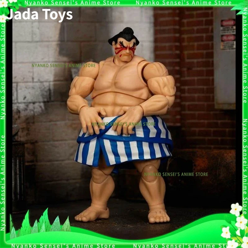 

In Stock Jada Toys Street Fighter Edmond Honda 1/12 Scale 15cm Action Figure Anime Model Trendy Toys Doll Desktop Collectibles