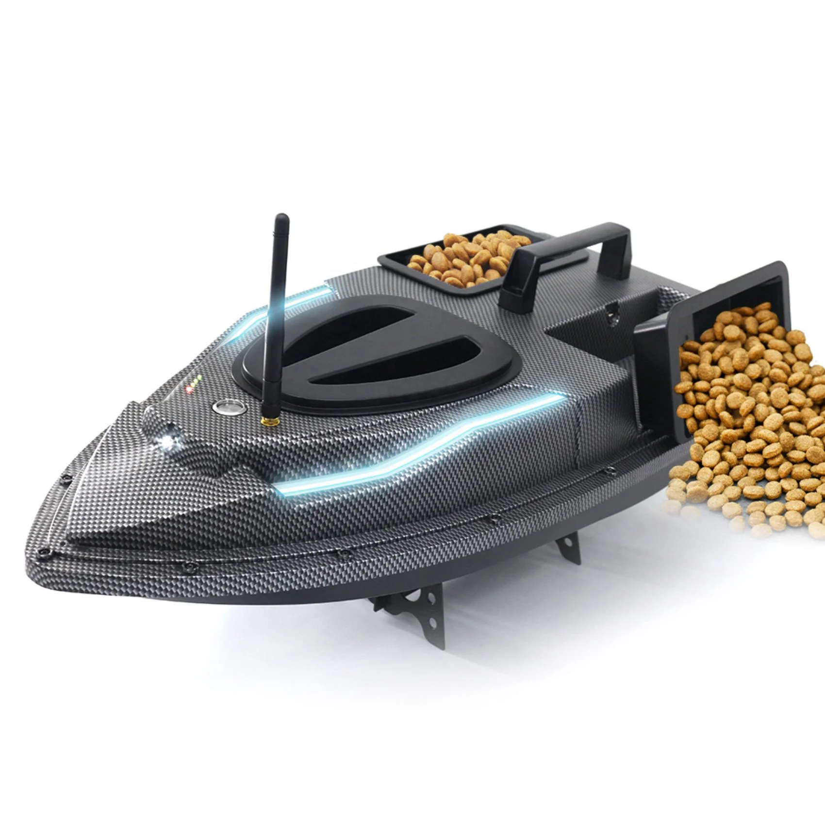 

Newest And Updates 2 Hoppers Smart Carp Fishing Bait Boats GPS Positioning For Carp Fishing