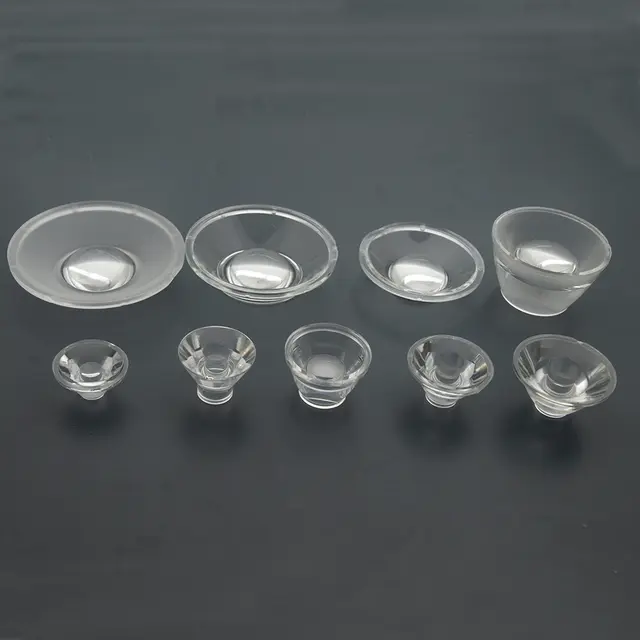 18mm 20mm 21mm 23mm 24mm 29mm 36mm~80mm concave PMMA lens COB LED