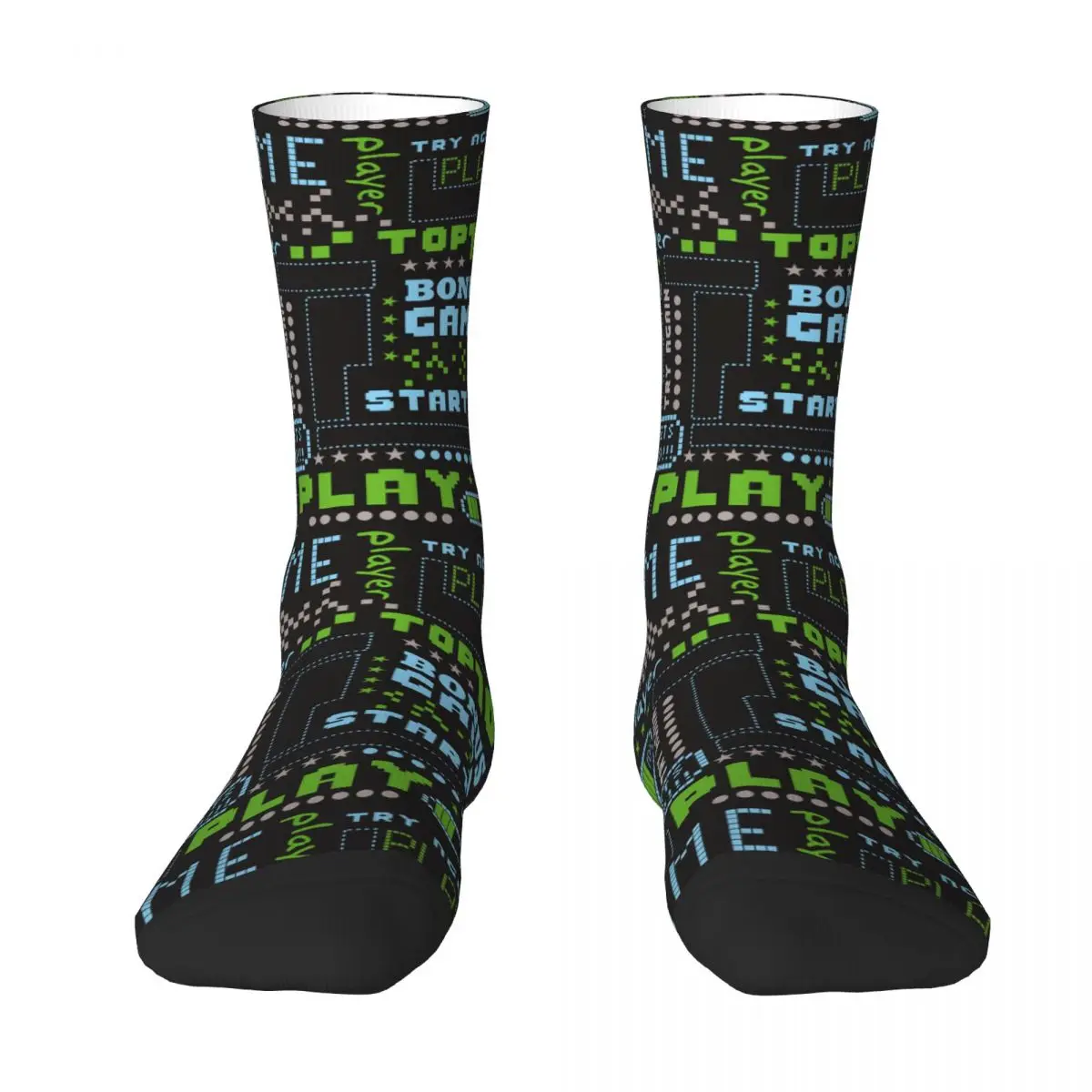 Video Game Controller Men Socks Outdoor Novelty Spring Summer Autumn Winter Stockings