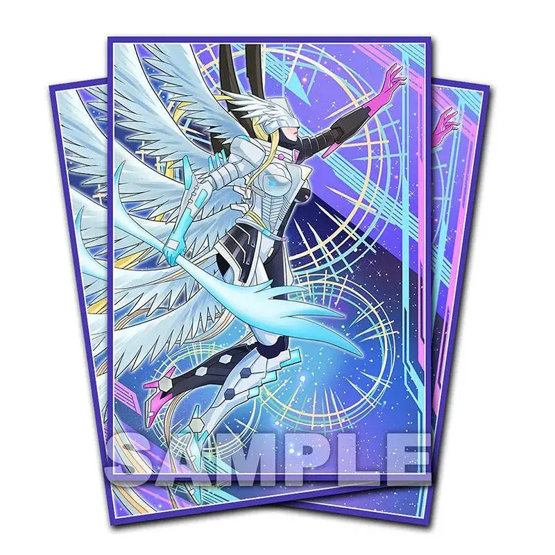 

60pcs/set Digimon Adventure Mastemon Gatchimon Card Sleeve Anime Game Collection Card Protective Cover Gift Toy 67*92mm