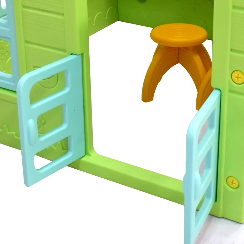 Kindergarten children's play house, toys, furniture, play house, plastic three-dimensional house