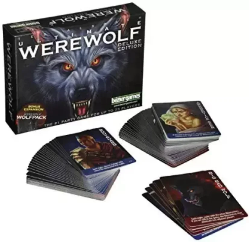 Board Game Ultimate Werewolf Deluxe Edition Games suitable for collectors Holiday Party Favors Halloween Gifts Christmas Gifts