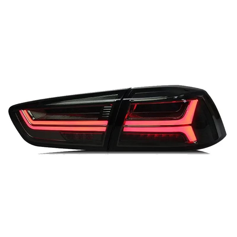 TailLamps for  Mitsubishi Lancer & EVO X 2008-2021 Dynamic Animation DRL w/Sequential, Pair Rear Lamp Assembly