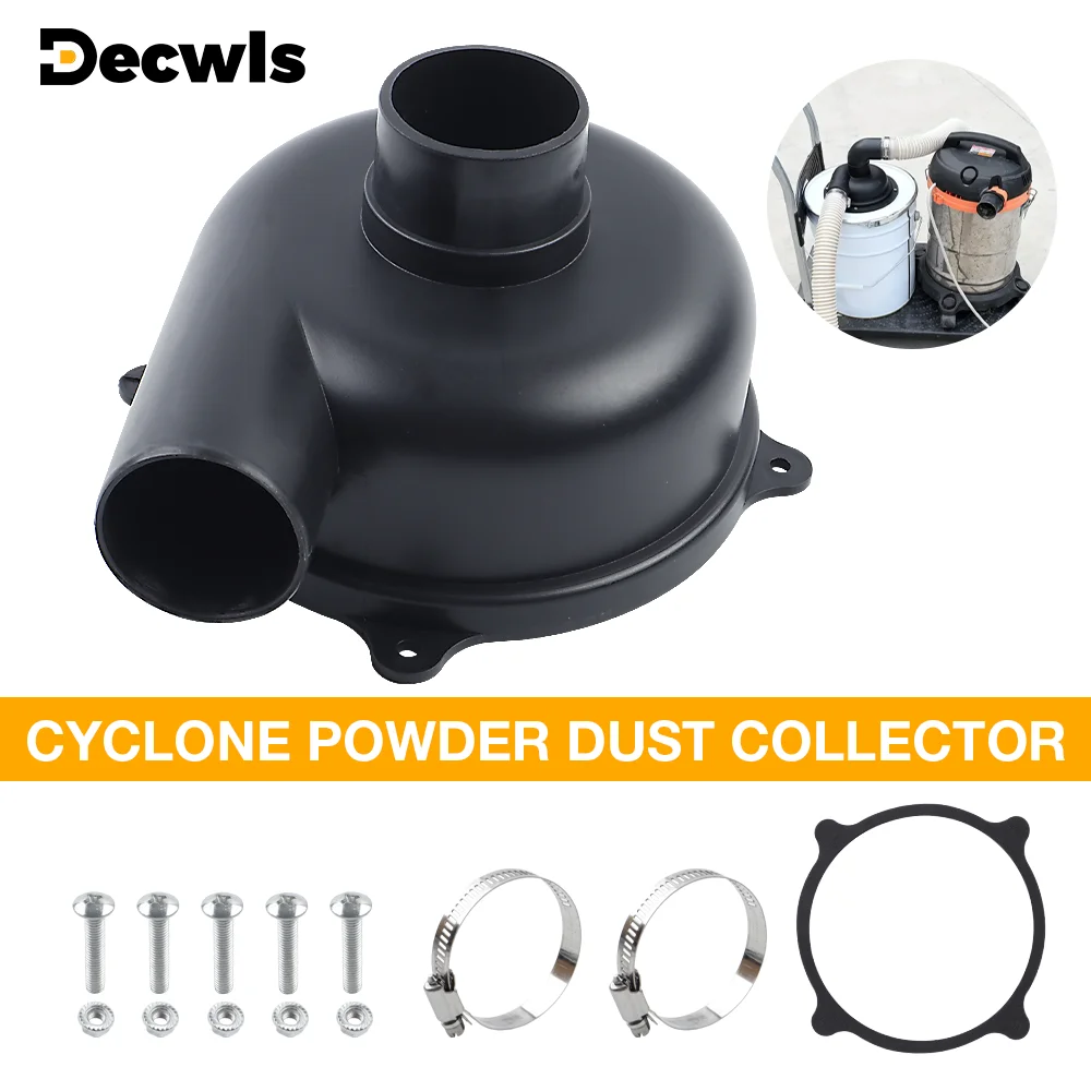 

Cyclone Separator Cover For Vacuum Cleaner, Powder Dust Collector, DIY Turbocharged Filter, Industrial Separator Dust Collection