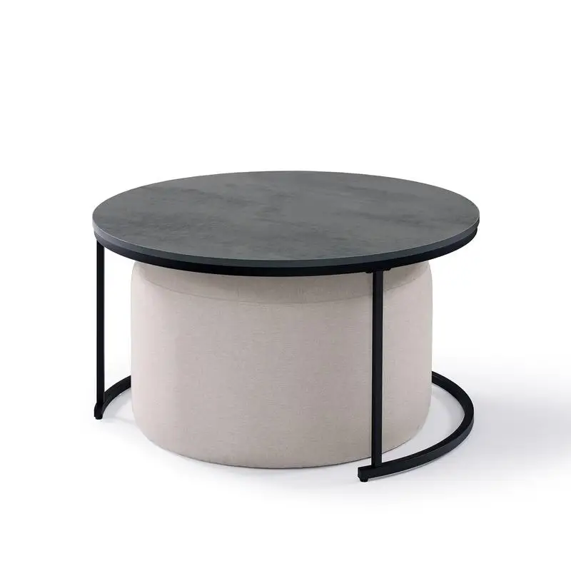 Ensemble de table basse ronde